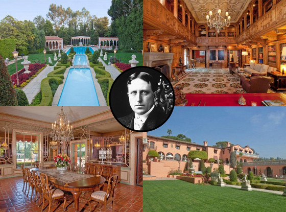 William Randolph Hearst Beverly Hill Home William Randolph Hearst Beverly Hill Home